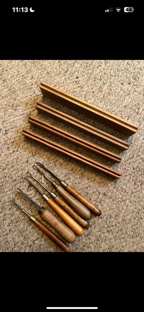 Bundle Patons Turkey Gauges & Rug Tools — image 2