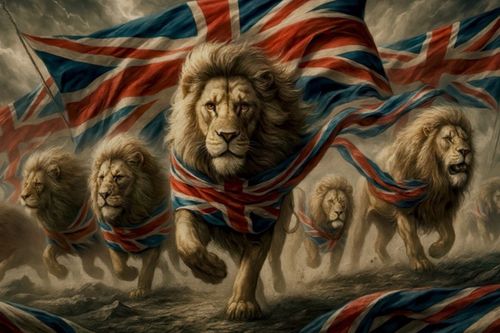 England Football World Cup Lion Pack Polyester 5'x3' Flag — image 3