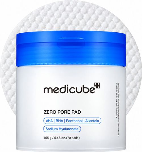 Medicube Zero Pore Pad 2.0 70 Pads 155g AHA BHA Pore Toner Exfoliating Korean