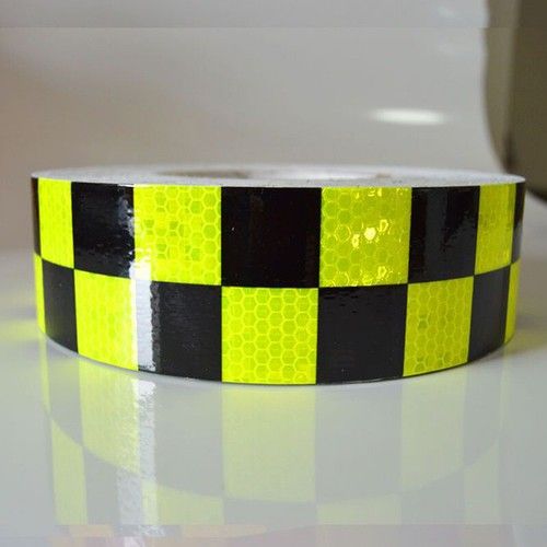 Car Truck Safety Warning Reflective Stickers Tape Self Adhesive PVC Strip Decals
