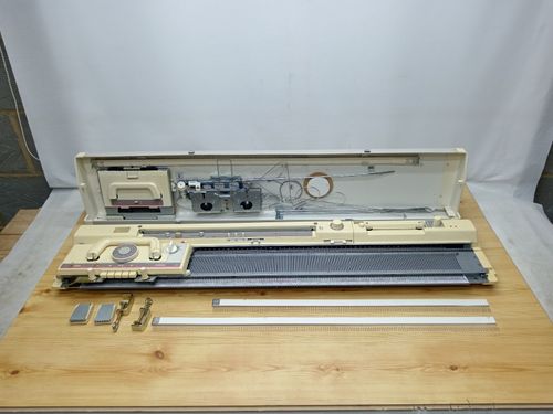 Vintage Brother KH-891 Knitting Machine With Accessories - UNTESTED  — image 1