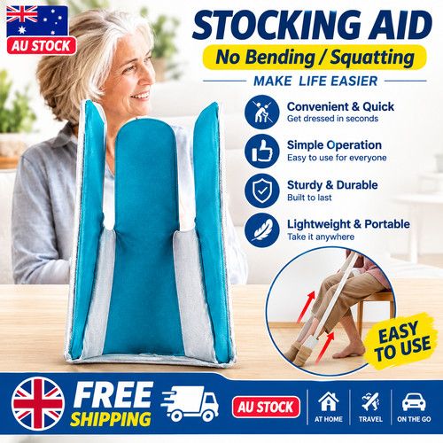 Sock Aid Sock Helper Puller Socks Slider Easy on off Stocking Slider for Elderly