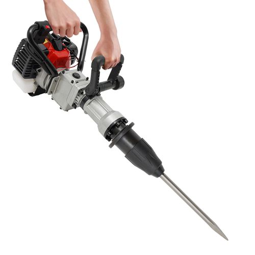Petrol Fence Post Rammer Pile Driver Knocker Concrete Banger 2 Stroke Engine — image 8