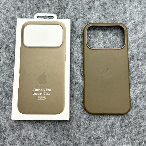GENUINE NEW For iPhone 17 Pro Max 17 Air 17 PRO LEATHER MAGSAFE CASE