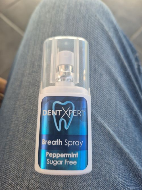 Breath spray Mouth Freshener Sugar Free Dent Expert  20ML Peppermint Flavour — image 1