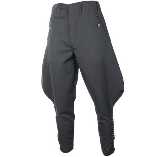 German Army OFFICERS GABARDINE JODHPURS - All Sizes WW2 Repro Trousers Pants