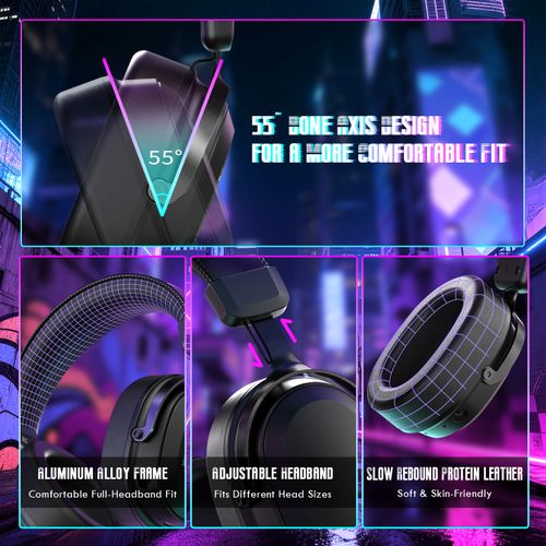 ATTACK SHARK L30PRO Gaming Headset Wireless For PS4, PS5, Xbox, Switch, PC — image 7