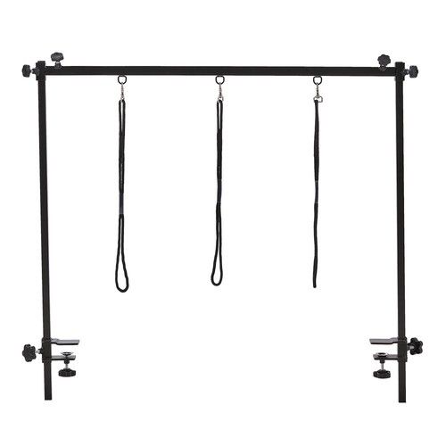 Pet Dog Grooming Table Adjustable Arm Includes 3 Safety Noose and Clamps Dog Cat