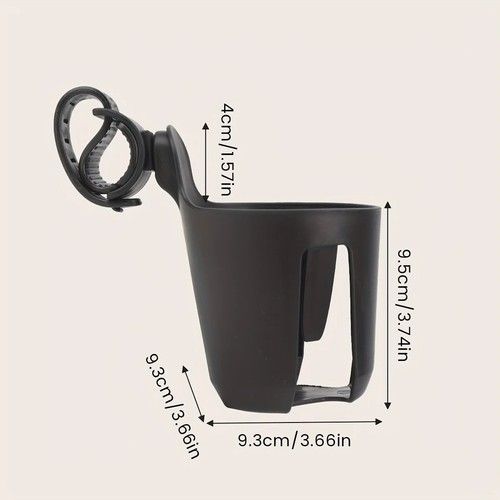Universal Strollers Cup Holder Nonslip Design for Baby Prams Easy Installation