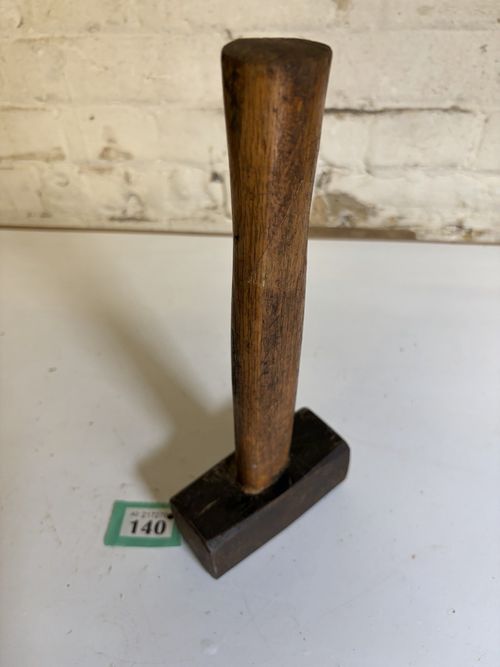 Vintage Lump Hammer - Good solid vintage tool - Made in England — image 4