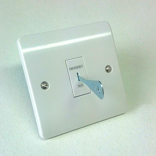 5 x Scolmore MI003 Keyswitch Test Keys Emergency Lighting Fish Key — image 3