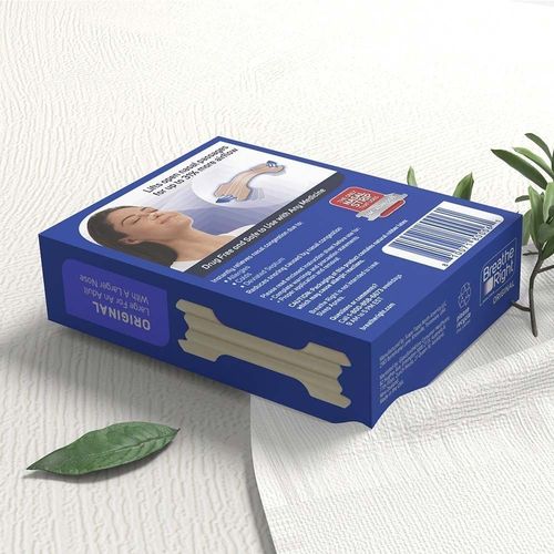 30 Strips Breathe Right Snoring Congestion Nasal Relief Original Large — image 1