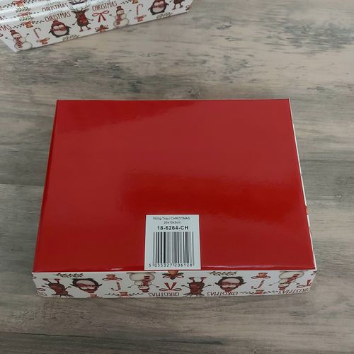Christmas Cardboard Gift Trays x19 Hamper 20x15x5cm Sweet Treat Boxes Xmas Eve — image 4