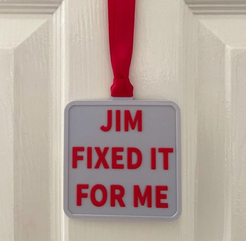 Replica medal Gift Present. Fancy Dress, Offensive Rude ~Silver PLA — image 1
