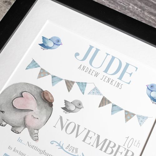 New Baby Boy Gift, Personalised Baby Gift For Boy, New Baby Gift, Christening — image 4