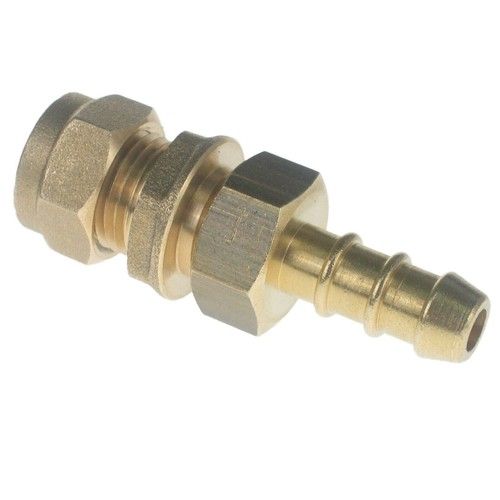 LPG FULHAM NOZZLE & COMPRESSION FITTING CONNECT 8mm Copper Pipe To 8mm Gas Hose