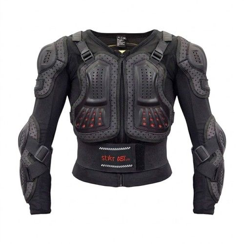 Kid Motocross Body Armour Protector Motocross Bike Chest Back Body Armour Jacket