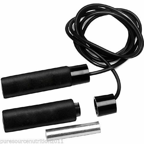 Fitness Skipping Rope Set Speed Weighted Jump Rope for Adults Kids Home Gym Work