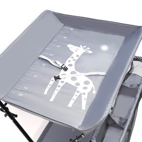 Baby Changing Table Folding Infant Massage Table Nappy Diaper Station+Storage — image 4