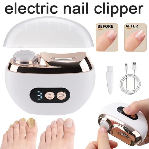 Electric Toe Nail Clippers For Thick Nails Nail Trimmer Cutter USB Rechargeable. — image 3