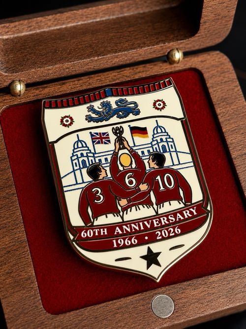 England 1966 World Cup, 60th Anniversary Badge 2026, Limited Release - One of 66 — image 1