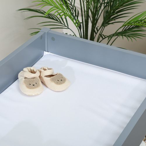 Baby Changing Table with 4 Drawers, EN12221 Safe, 84.5x48.5 cm — image 9