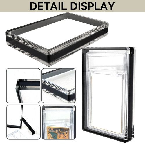 1pc Clear Top Magnetic Open Display Holder Thick Case Holder For BGS Graded Card