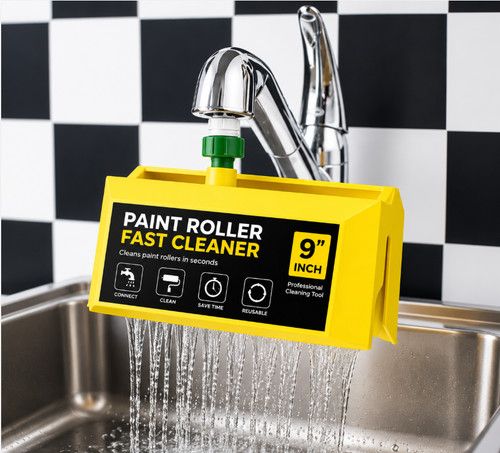 9in Paint Roller Fast Cleaner Professional Washing Tool For Painting Rollers