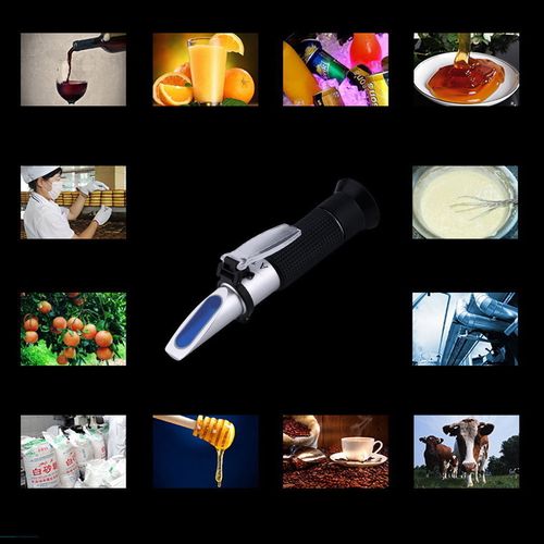 Portable Brix Refractometer ATC 0-32% Brix Sugar for beer fruits Meter Tester — image 7