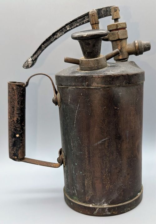 Vintage Brass Garden Pressure Sprayer - Model 4 - Made In England - Mister — image 2