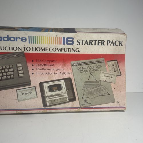 Commodore C16 Starter Pack Boxed And Tested Working C16 COMPUTER & Power supply — image 8
