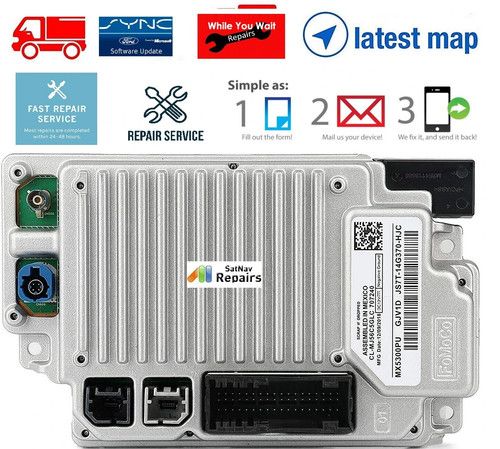 Ford SYNC 3 APIM JK2T-14G371-ADB 16 GB Repair Service | No Power Freeze Logo