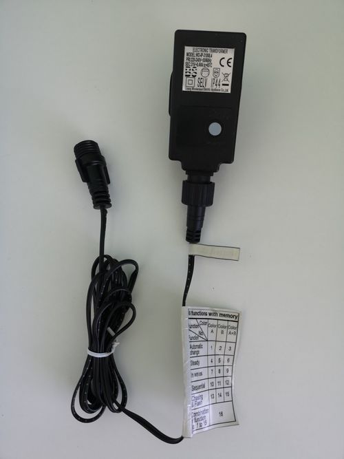 Low Voltage Connectable Festoon light, 5 Metre with 10 Warm White LED Lamps IP65 — image 3