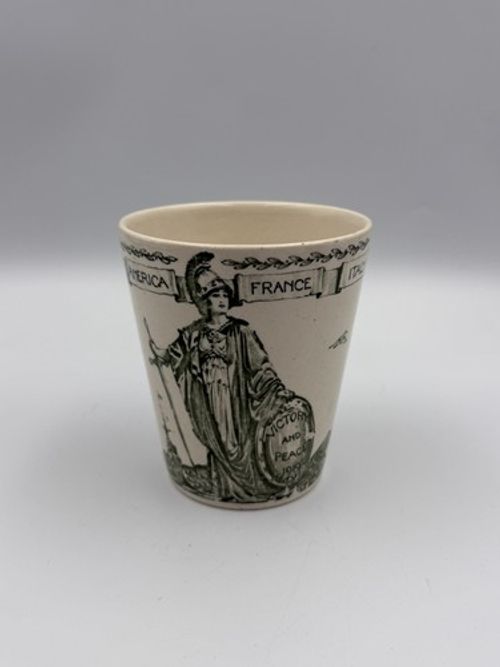 Vintage Royal Doulton World War 1 Commemorative Beaker 
