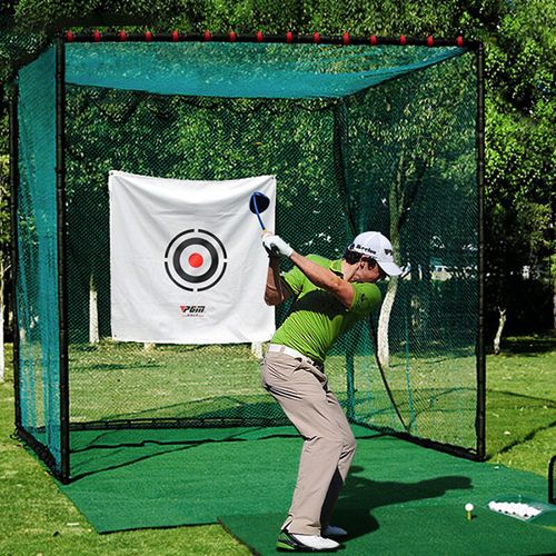 Hillman PGM 3m Heavy Duty Golf Practice Cage & Net with Target — image 2