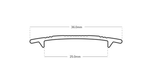 Carpet Door Bar Trims - Metal Threshold Bars - Any Colour / Length - 90cm & 2.7m — image 2