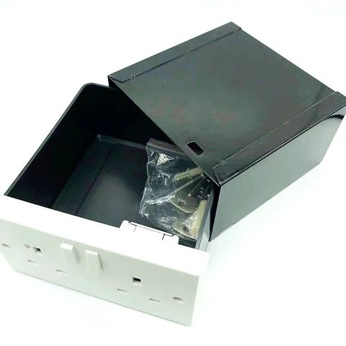 Imitation Double Plug Socket Wall Safe Security Secret Hidden Stash Box  UK — image 5