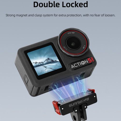 Magnetic Magnetic Mount Adapter for OSMO Action 5 Pro/4/3/2 Action Camera — image 11