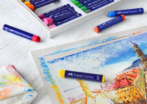 Faber-Castell 36 Creative Studio Oil Pastels Set Vibrant Art Drawing Crayons — image 5
