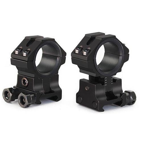 2Pcs Precision Scope Rings 1''/30mm Adjustable Height Scope Mount for 20mm Rail — image 2