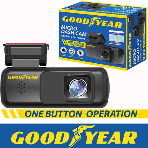 Goodyear Car HD Micro Dash Cam One Button Plug & Play Camera Video Recorder DVR — image 1