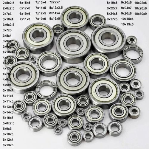 10pcs Small Bearings Inner Diameter 2mm 3mm 4mm 5mm 6mm 7mm 8mm 9mm 10mm 3x7x3 5 — image 7