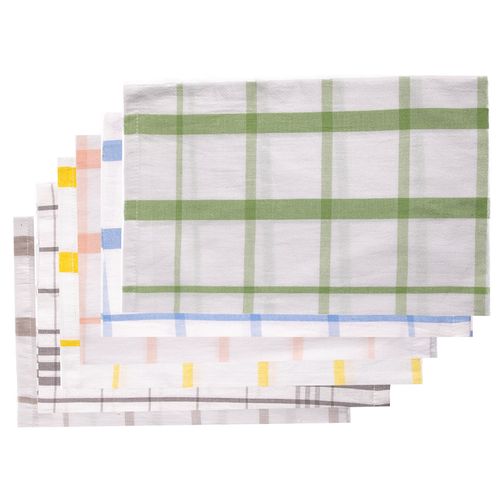 100% Cotton Catering Tea Towels Kitchen Restaurant Bar Glass Cloths Multi Pack — image 6