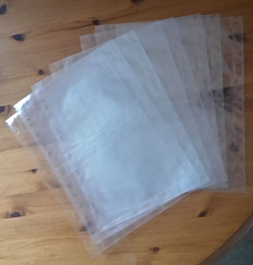 Arrowfile Pocket Refill Sleeves (10 pack): store 40 7x5" photographs NEW, OPENED — image 2