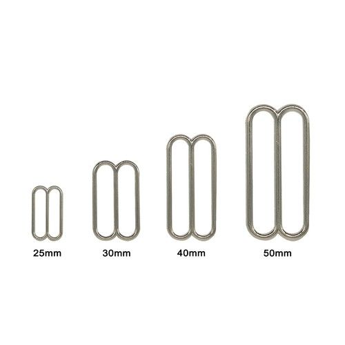3 Bar Slider Tri Glide Metal Buckles Belt Adjuster for Strap Webbing DIY Crafts
