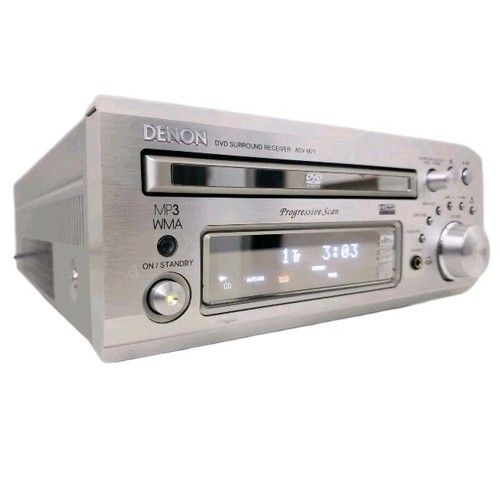 Denon ADV-M71 DVD Surround Receiver CD MP3 WMA No Remote Control Tested Working 