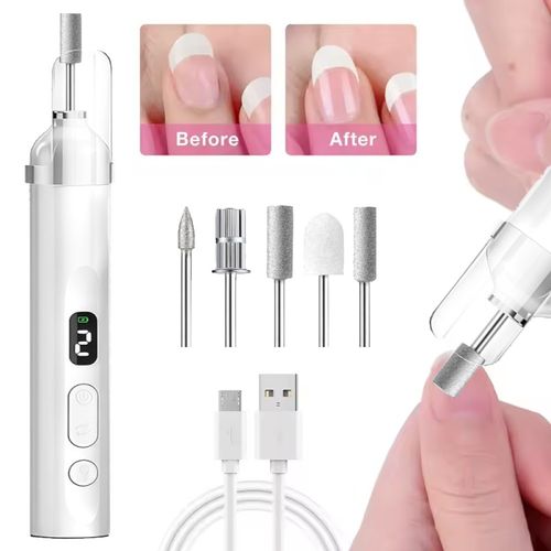 Professional Toe Nail Grinder For Thick Toenails Set Manicure Pedicure Drill Set — image 2