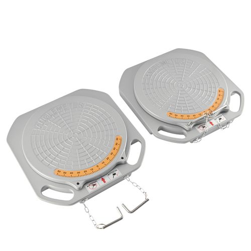 1 Pair Wheel Alignment Turntable Plates 5 Ton Load Capacity + Bridge Blocks — image 6
