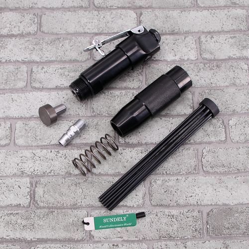 Needle Scaler Pistol Grip Rust Paint Remover Gun Descaler Pneumatic Air Deruster — image 2