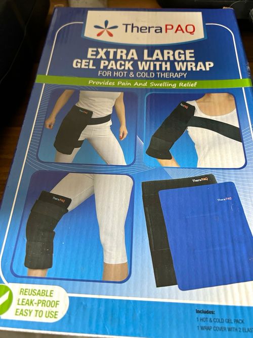 TheraPAQ Extra Large Reusable Leak-Proof Gel Pack Wrap Hot/Cold Therapy — image 1